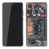 Wyświetlacz LCD Ekran Szybka Dotyk Digitizer Ramka Bateria Głośnik Wibracja Huawei P30 Czarnym 02352NLL Oryginał